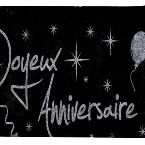 Joyeux anniversaire pailleté