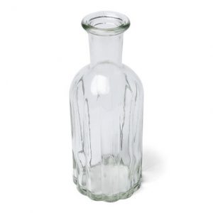 Vase lola verre ciselé transparent