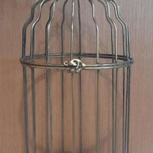 Cage à oiseau doré