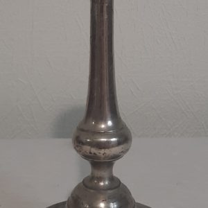 Bougeoir argenté